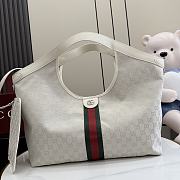 Gucci Giglio large tote bag white 60x47x16cm - Unahubs - 1