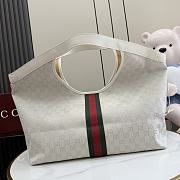 Gucci Giglio large tote bag white 60x47x16cm - Unahubs - 4