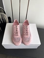 Jimmy Choo Women's Sunny Lace Sneakers pink - 2