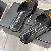 YSL Babylone slides in smooth leather - 4