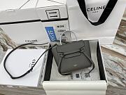 Celine Belt Pico Grey 21x16x8cm - 1