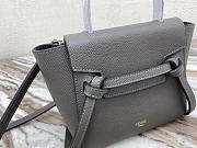 Celine Belt Pico Grey 21x16x8cm - 5
