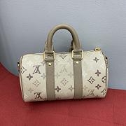 Louis Vuitton Keepall 25 Beige 25x15x11cm - 2
