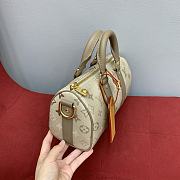 Louis Vuitton Keepall 25 Beige 25x15x11cm - 3