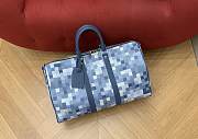 Louis Vuitton Keepall 45 Blue 45x27x20cm - 1