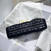 Dior Miss Caro Hobo Mini Bag Black 24x14x6.5cm - 3