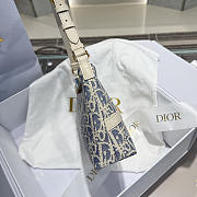 Dior 30 Montaigne Hobo Mini Bag Blue 24x14x6.5cm - 5