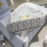 Dior 30 Montaigne Hobo Mini Bag Blue 24x14x6.5cm - 3