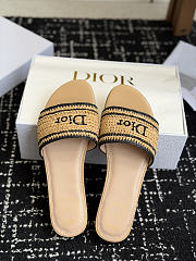 Dior dioriviera beige slides - 3