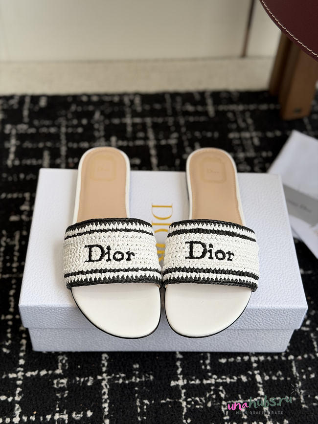Dior dioriviera white slides - 1