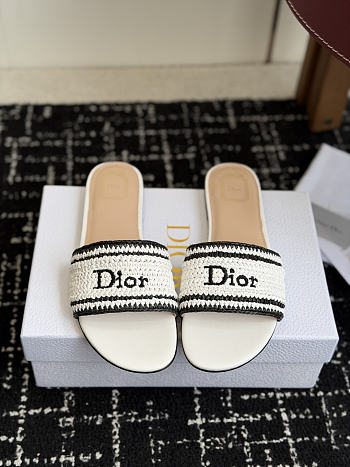Dior dioriviera white slides