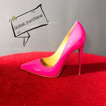 Christian Louboutin So Kate 120mm Rose Pink Patent Heels