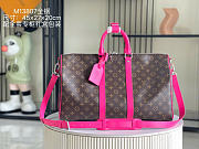 Louis Vuitton Keepall Bandoulière 45 Monogram Pink 45x27x20cm - 1