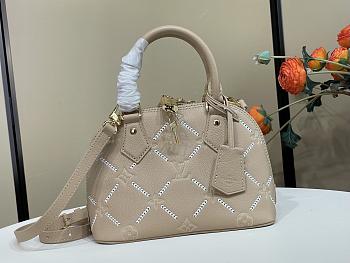 Louis Vuitton Alma BB Hazelnut Couture 23.5cm