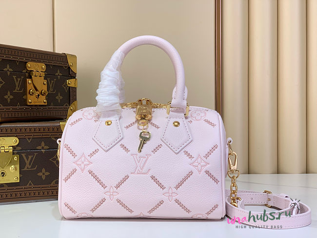 Louis Vuitton Speedy 20 Light Bliss Couture 20.5x13.5x12cm - 1
