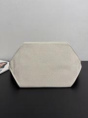 Chanel shopping bag Canvas Calfskin 45x19x21cm - 2