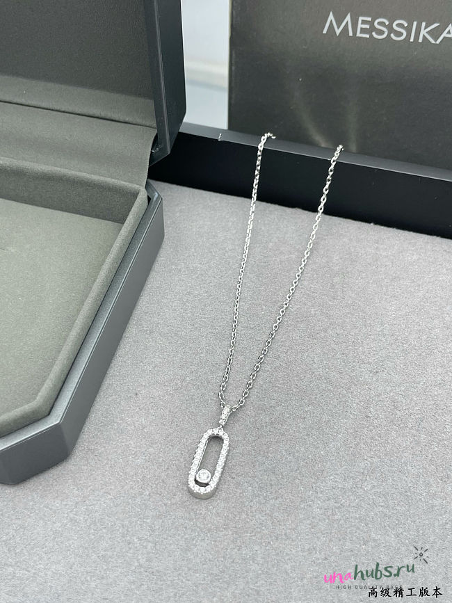 Messika Move Uno diamond necklace - 1