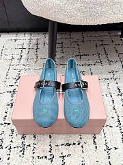 Miu Miu Mesh fabric ballerinas - 3