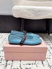 Miu Miu Mesh fabric ballerinas - 2
