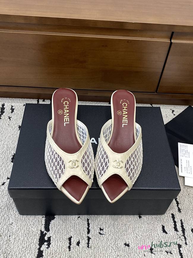 Chanel Mules Light Beige 3.5cm - 1