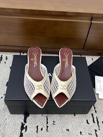 Chanel Mules Light Beige 3.5cm