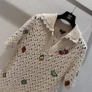 Chanel Top Cotton & Silk Light Beige - 4