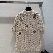 Chanel Top Cotton & Silk Light Beige - 2