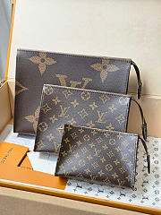 Louis Vuitton Trio Toilet Pouch Set - 1