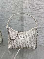 Dior 30 Montaigne Diorling Mini Bag Latte Gray 21x17x7cm - 1