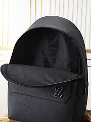 Louis Vuitton Aerogram Backpack Black 43x30x14cm - 4