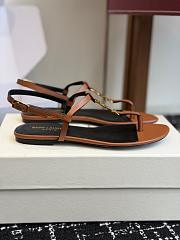 YSL Cassandra Flat Sandal - 3