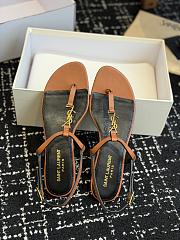 YSL Cassandra Flat Sandal - 2