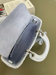 Dior Mini D-joy Light Blue 19x5.5x10.5cm - 4
