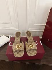 Gucci slide sandal with Double G 5.5cm - 2