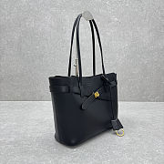 Balenciaga Medium Bel Tote Bag Black 32x14x28cm - 4