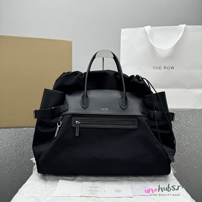 The Row Nylon Margaux 17 Inside-Out Black 45x32x40cm - 1