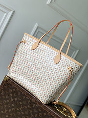Louis Vuitton Neverfull MM Stamp Nude Rose 47x28x14cm - 2