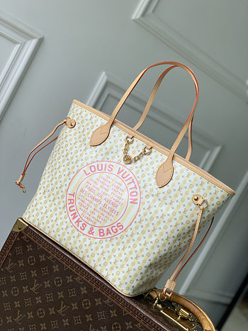 Louis Vuitton Neverfull MM Stamp Banane 47x28x14cm