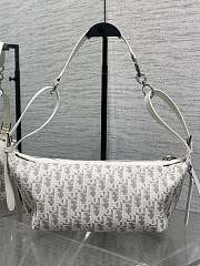Dior Small D-Journey Bag Latte Gray 25.5x14.5x14cm - 3