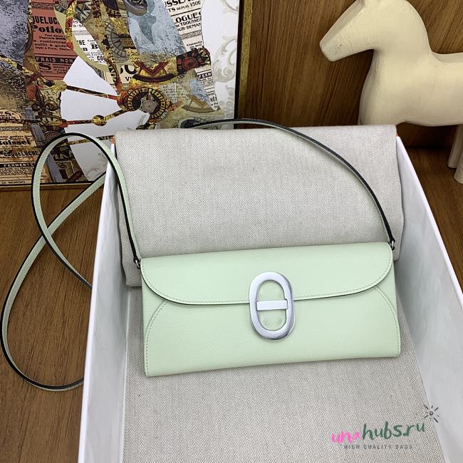 Hermes Maillon To Go wallet Green 24cm - 1