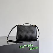 Bottega Veneta Small Soft Vanity black 19x14x3cm - 4