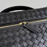 Bottega Veneta Small Soft Vanity black 19x14x3cm - 3