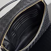 Bottega Veneta Small Soft Vanity black 19x14x3cm - 2
