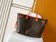Louis Vuitton Neverfull Monogram Orange 39x32x19cm - 2