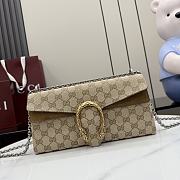 Gucci Dionysus medium shoulder bag dark brown 28x14x7cm - 1