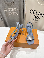 Louis Vuitton Treasure Sandal blue 5.5cm - 2