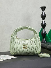 Miu Miu Wander matelassé hobo bag 20x23x6cm - 1