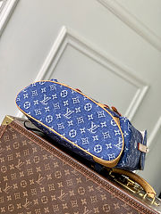 Louis Vuitton Backpack Christopher MM Blue Denim 44x38x22.5cm - 3