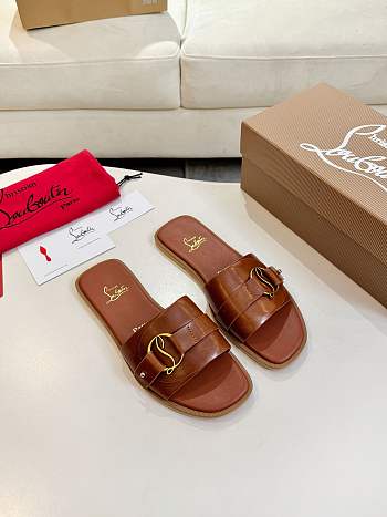 Christian Louboutin Her In Roma Mules Brown