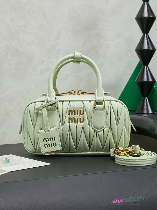 Miu Miu Arcadie Bag green 23cm - 1